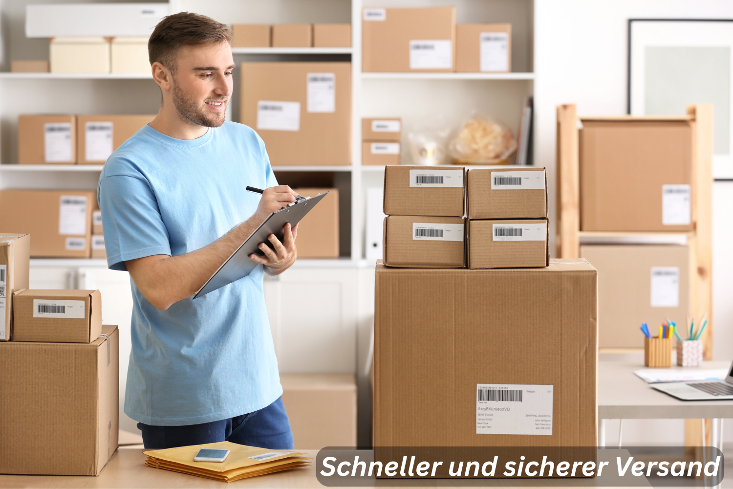 Schneller und sicherer Versand weltweit – So funktioniert es