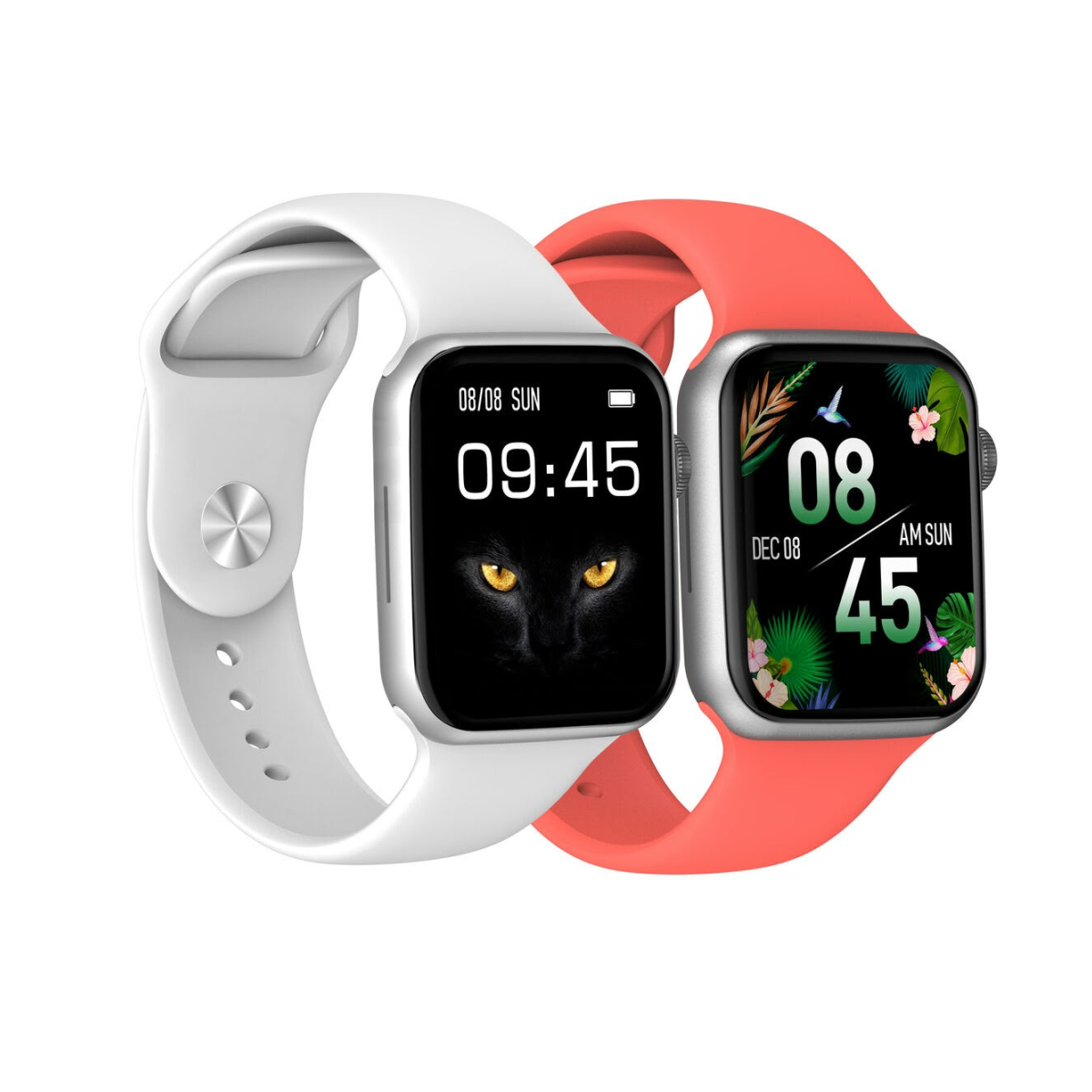 DCU Tecnologic COLORFUL 2 Smartwatch Weiß / Silber