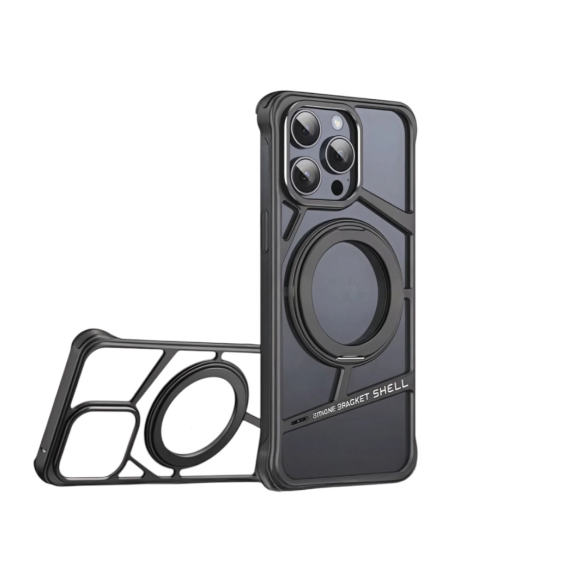 Für iPhone 15 Pro Max  Schwarz